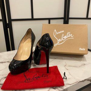 Christian Louboutin Bianca Black Patent Leather